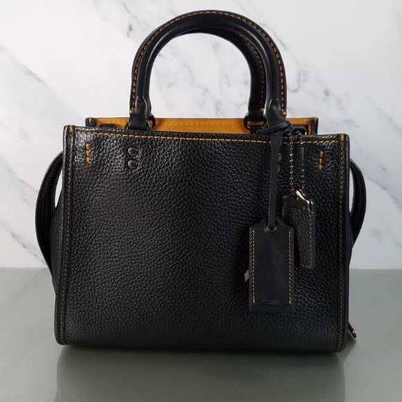Coach | Bags | Coach Rogue Excellent Used Handbag Black